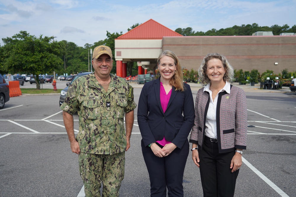 Distinguished Visitors Tour Joint Expeditionary Base Little Creek-Fort Story