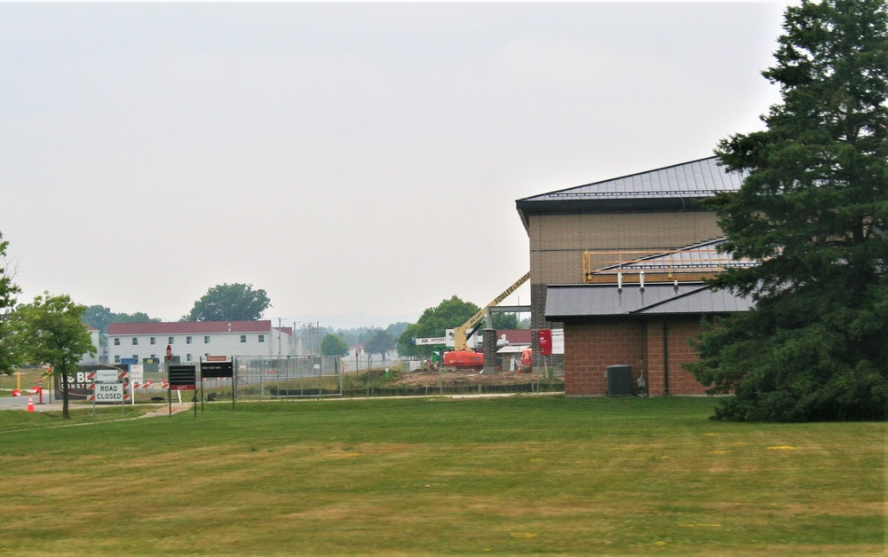 June 2023 construction operations of $11.96 million transient training brigade headquarters at Fort McCoy