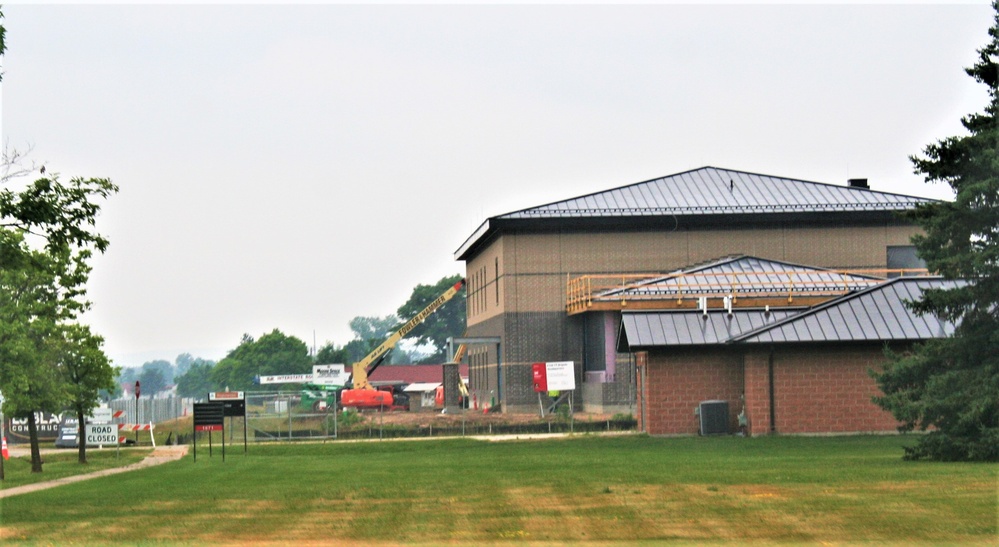 June 2023 construction operations of $11.96 million transient training brigade headquarters at Fort McCoy