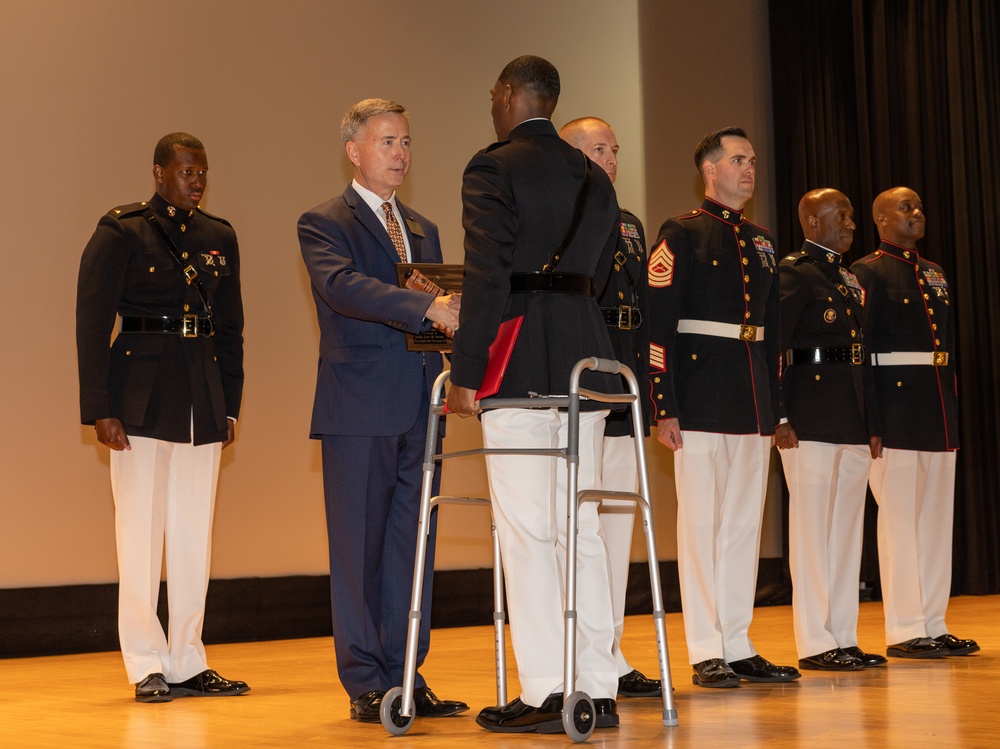 The Basic School Bravo Co 2-23 Graduation