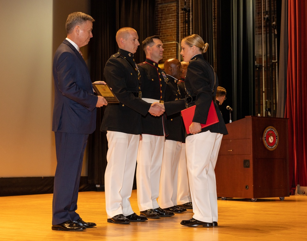 The Basic School Bravo Co 2-23 Graduation