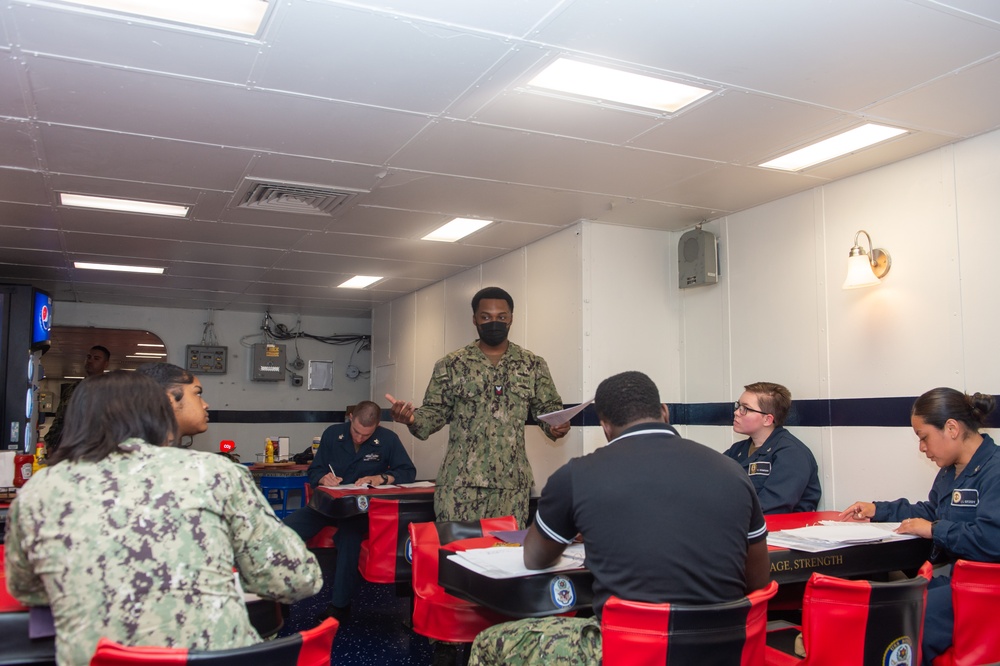 Training To Become Enlisted Surface Warfare Specialists