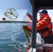 Coast Guard reserve members conduct boat crew training