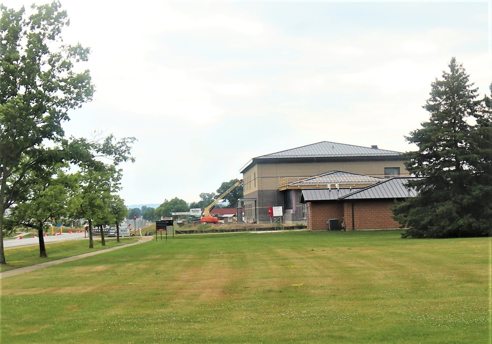 June 2023 construction operations of $11.96 million transient training brigade headquarters at Fort McCoy