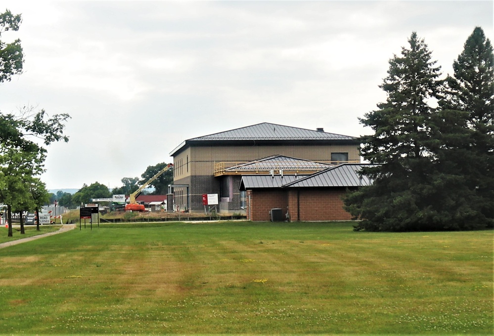 June 2023 construction operations of $11.96 million transient training brigade headquarters at Fort McCoy