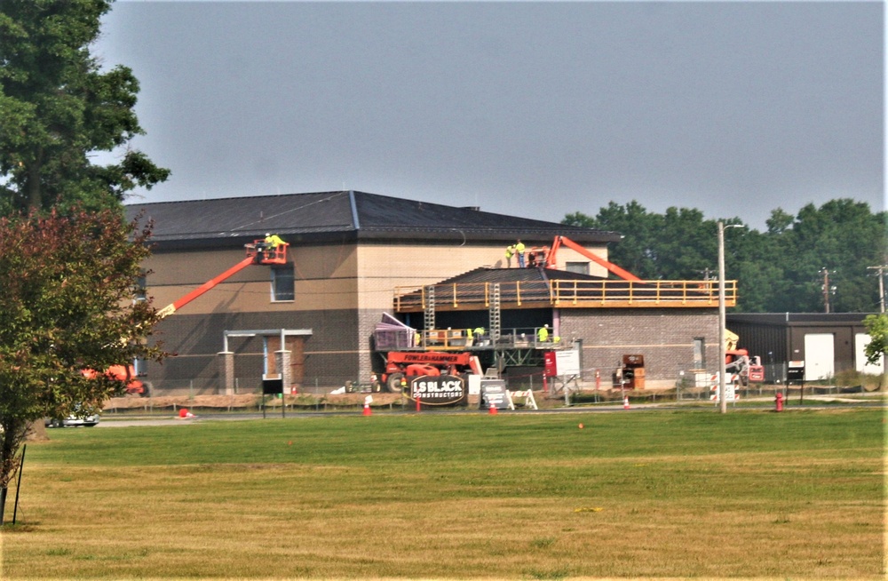 June 2023 construction operations of $11.96 million transient training brigade headquarters at Fort McCoy