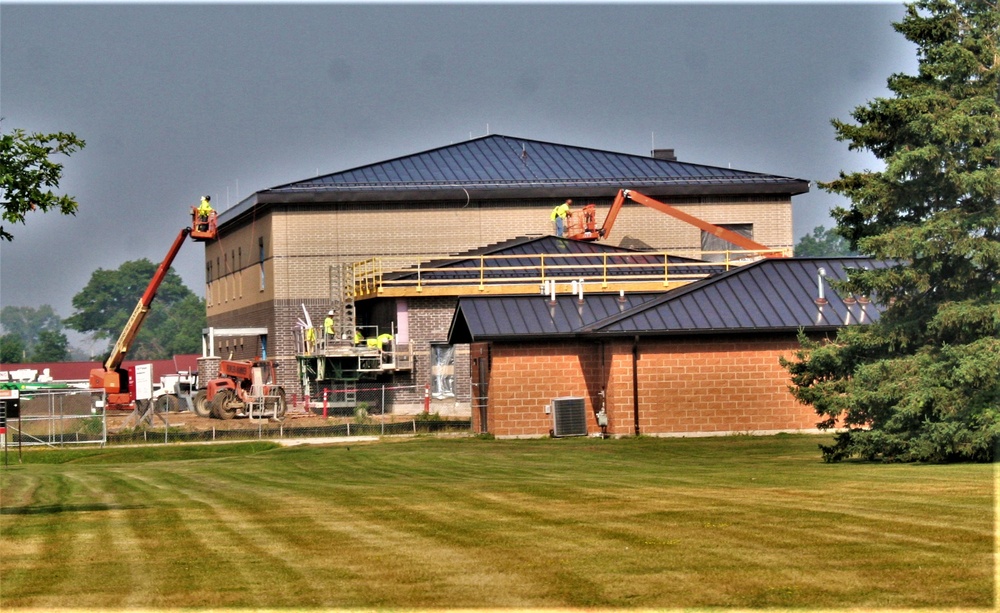 June 2023 construction operations of $11.96 million transient training brigade headquarters at Fort McCoy