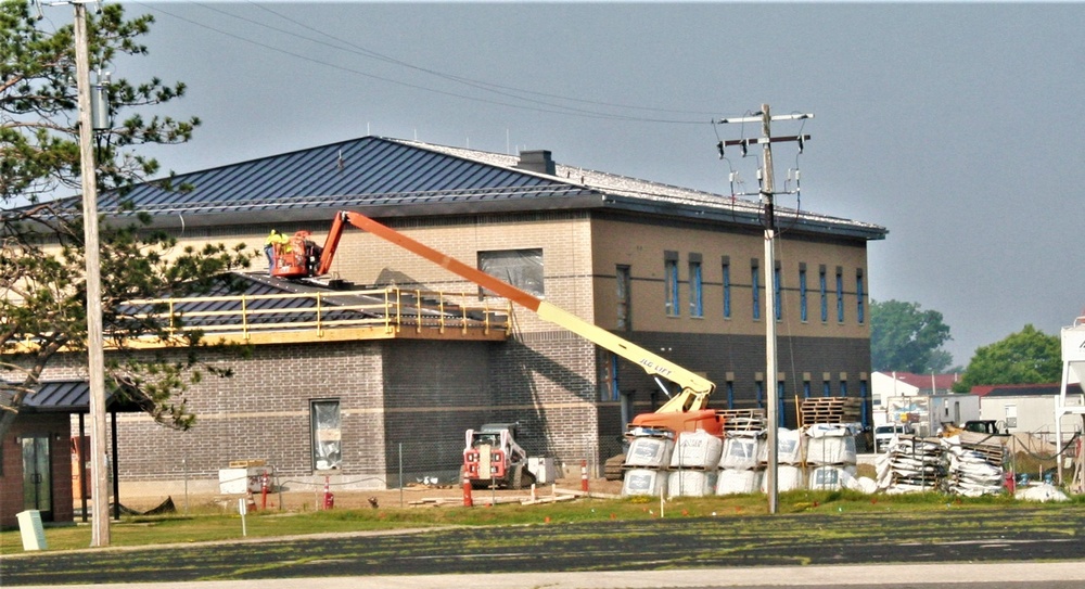 June 2023 construction operations of $11.96 million transient training brigade headquarters at Fort McCoy