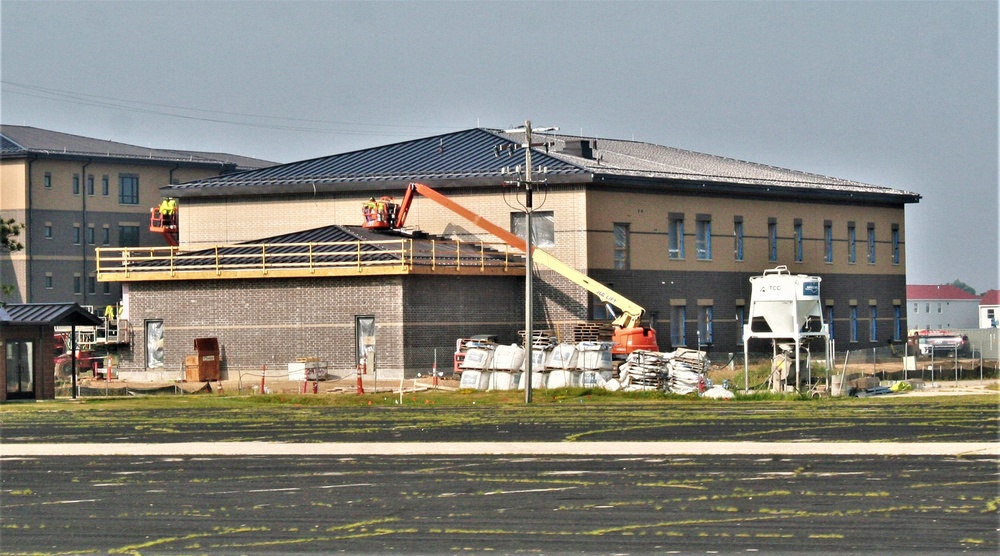 June 2023 construction operations of $11.96 million transient training brigade headquarters at Fort McCoy