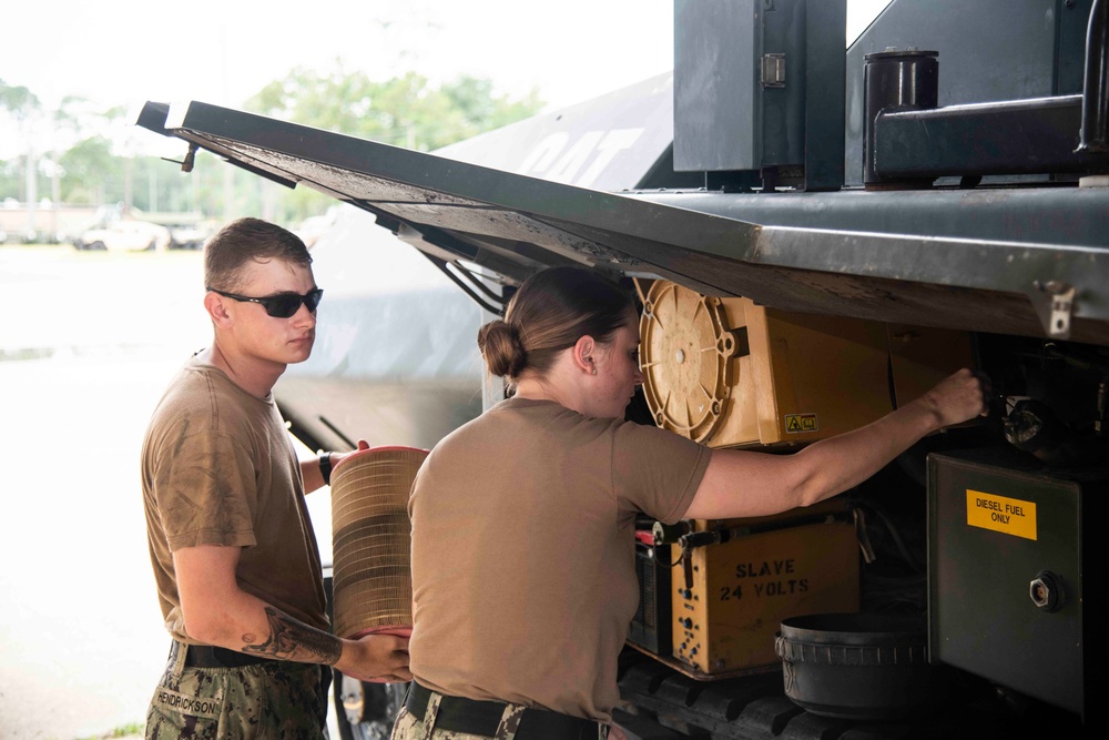 NMCB 133 Conducts Homeport Operations