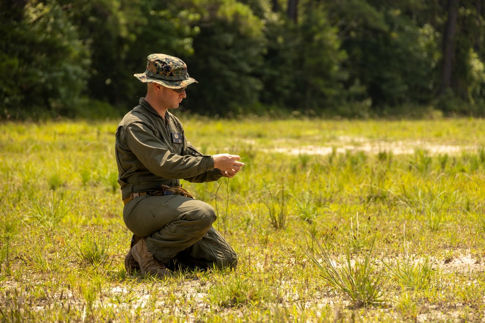EOD conducts protective works exercise.