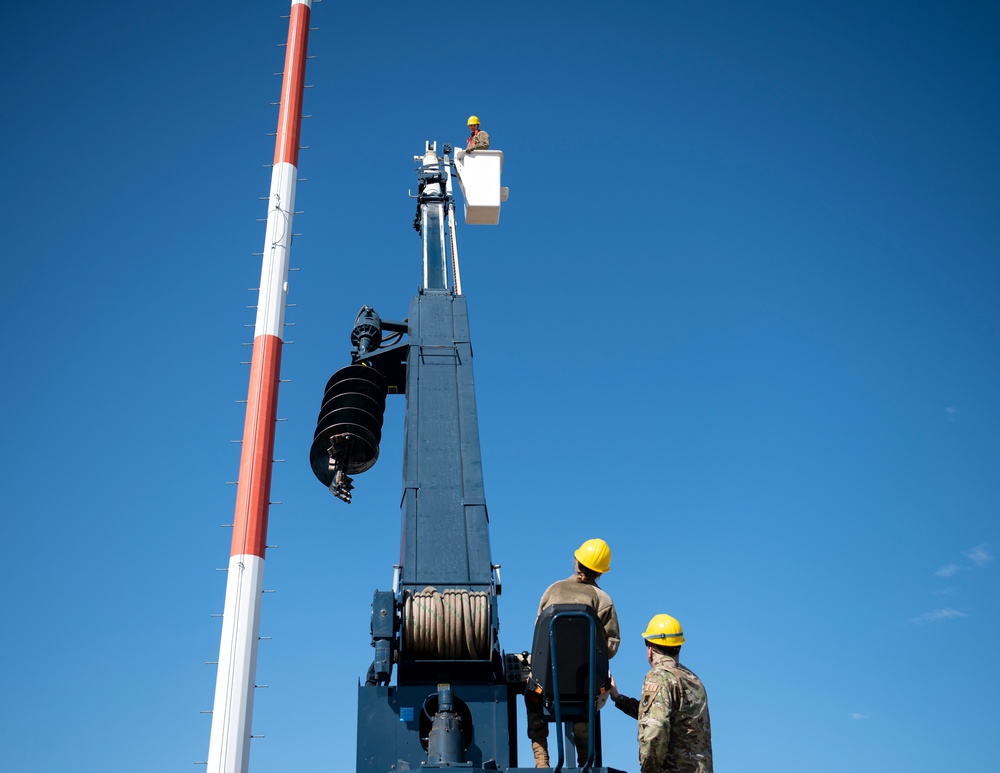 210th Engineering Installation Squadron Train at Camp Ripley