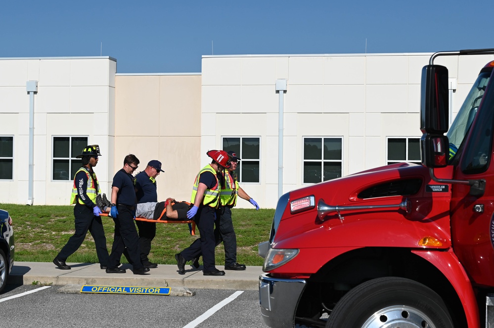 Patrick and Cape Partner with Brevard County for Active Shooter Exercise