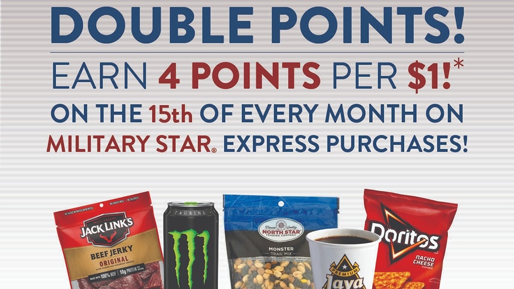 DVIDS News MILITARY STAR Cardmembers Enjoy Double Points Day at the