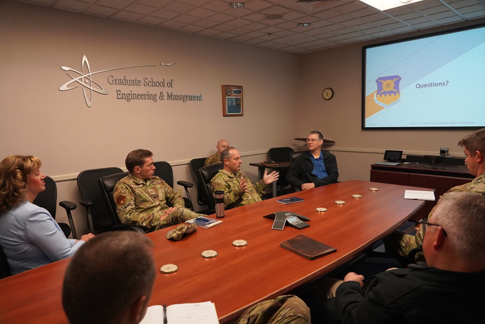 USAFA and AFWERX visit AFIT