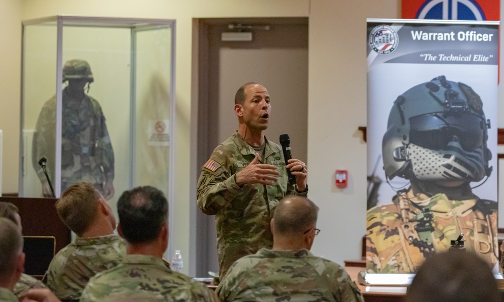 Warrant Officers Celebrate 105th Birthday