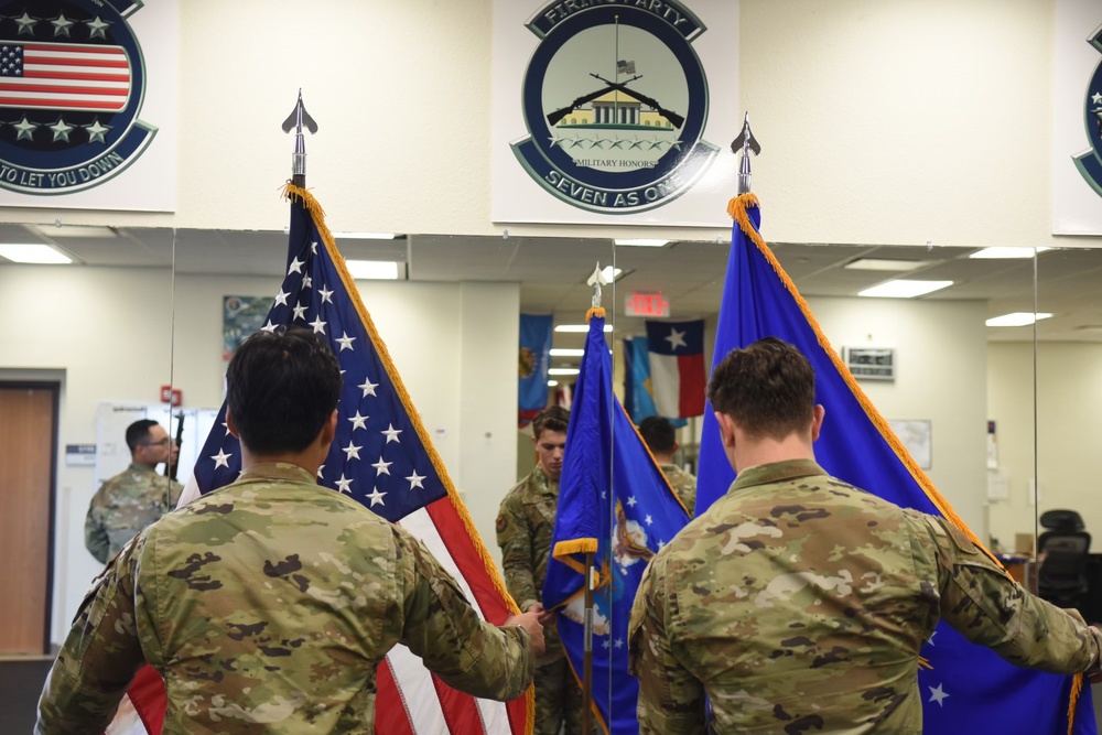 Sheppard Honor Guard serves with dignity, professionalism at military ceremonies