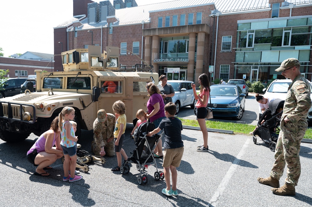 436th CES showcases EOD mission during Touch-a-Truck community event