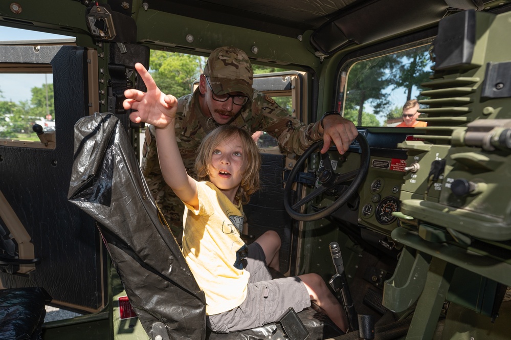 436th CES showcases EOD mission during Touch-a-Truck community event