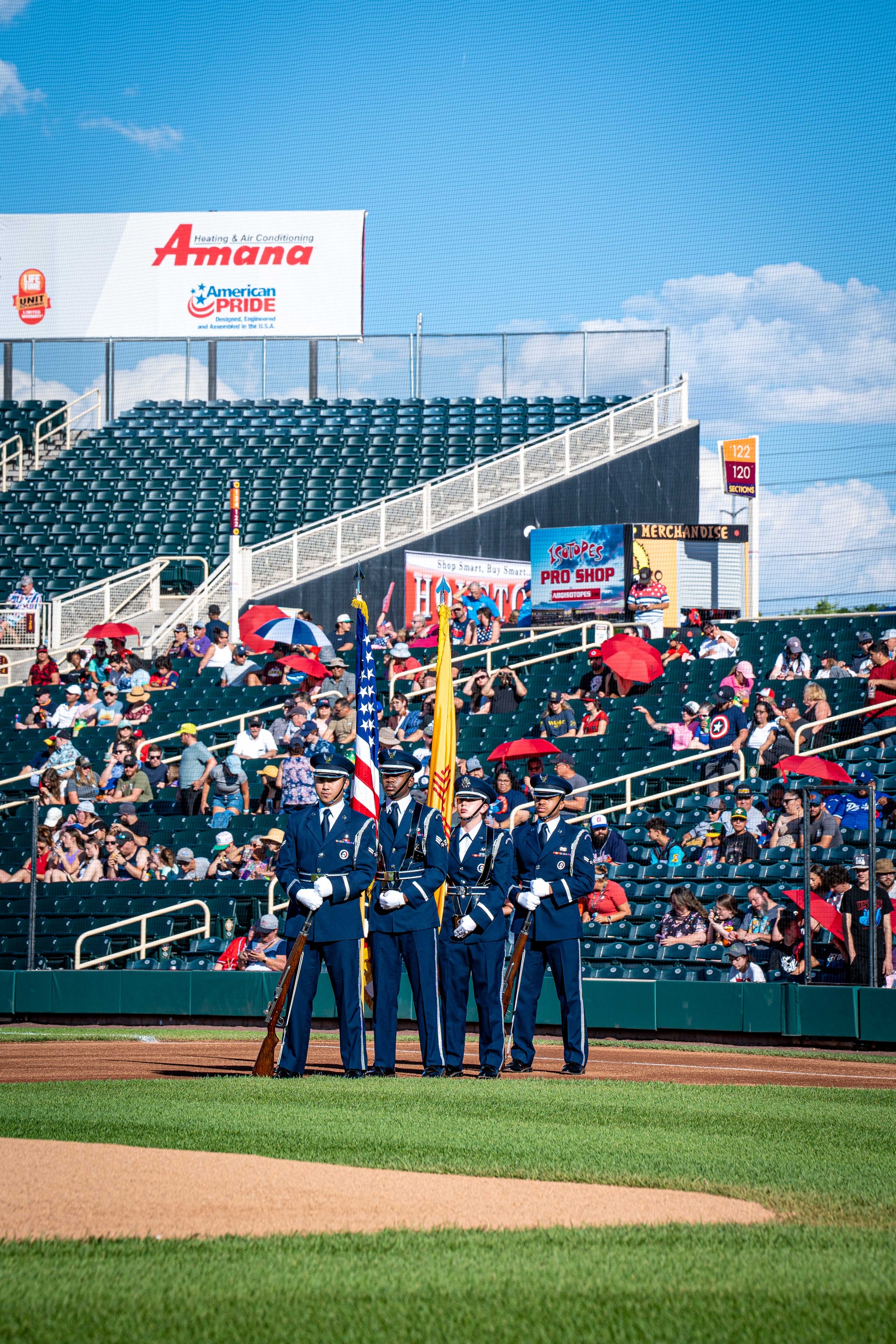 DDay Observance at Nationals Stadium