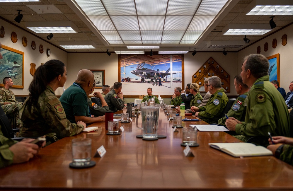 RCAF Lt. Gen. Kenny tours Luke AFB