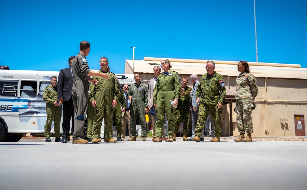 RCAF Lt. Gen. Kenny tours Luke AFB