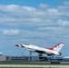 Thunderbird #6 takes off after fuel stop