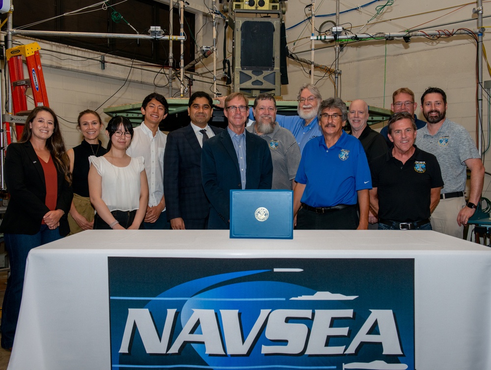 NSWC PCD and Brown University sign CRADA to protect high speed craft operators
