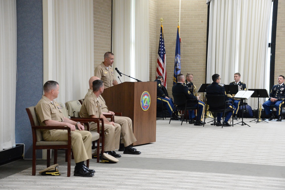 Maritime Expeditionary Security Squadron TWO Holds a Change of Command Ceremony