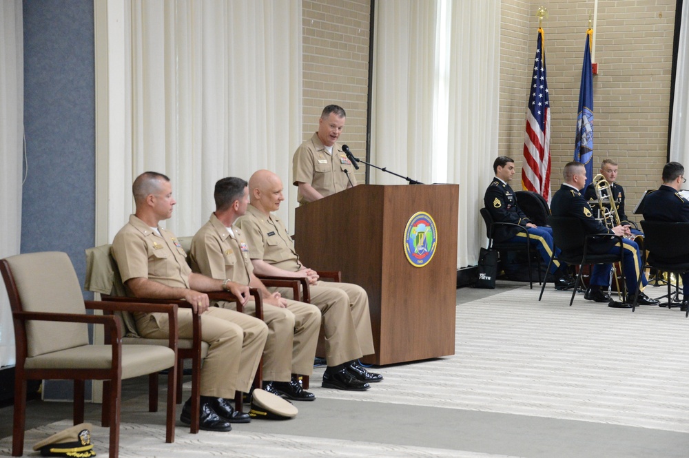 Maritime Expeditionary Security Squadron TWO Holds a Change of Command Ceremony