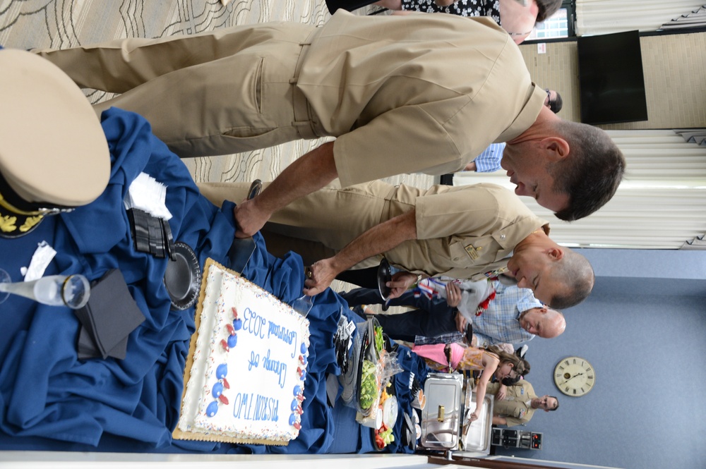 Maritime Expeditionary Security Squadron TWO Holds a Change of Command Ceremony