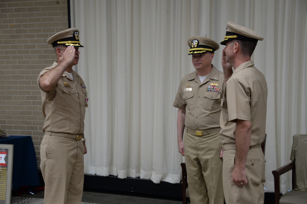 Maritime Expeditionary Security Squadron TWO Holds a Change of Command Ceremony