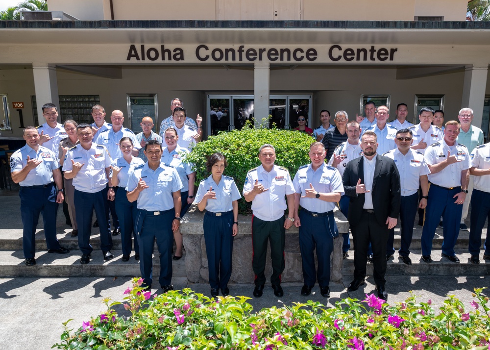 Mongolian Armed Forces attend Airmen-to-Airmen talk at Pacific Air Forces