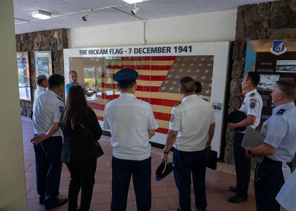 Mongolian Armed Forces attend Airmen-to-Airmen talk at Pacific Air Forces