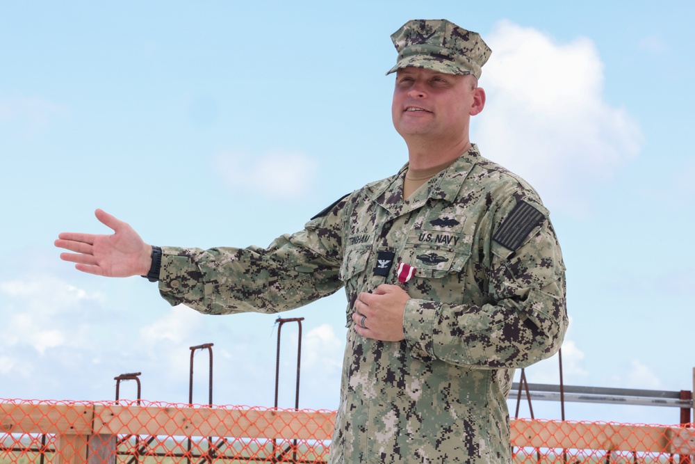 U.S. Navy Capt. Cortney Stringham Frocking Ceremony