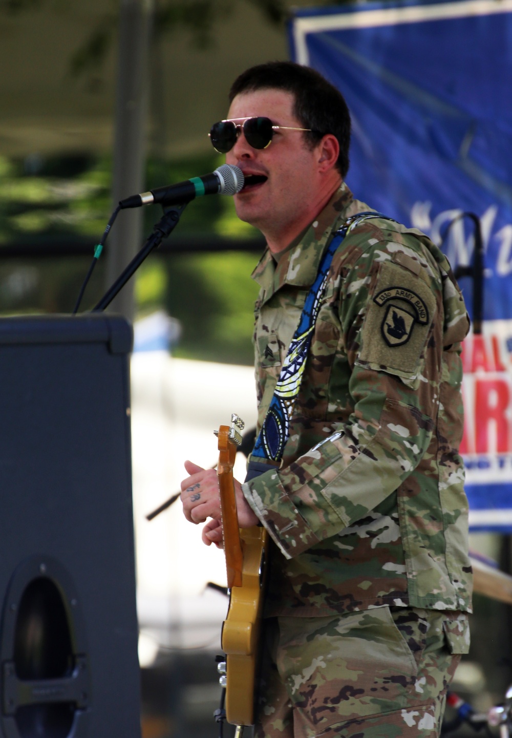 Let’s Dance: 133rd Army National Guard Band plays Lacey in Tune