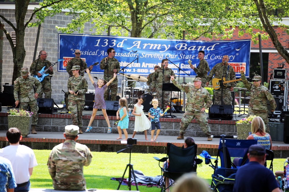 Let’s Dance: 133rd Army National Guard Band plays Lacey in Tune