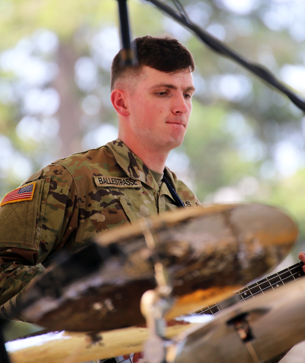 Let’s Dance: 133rd Army National Guard Band plays Lacey in Tune