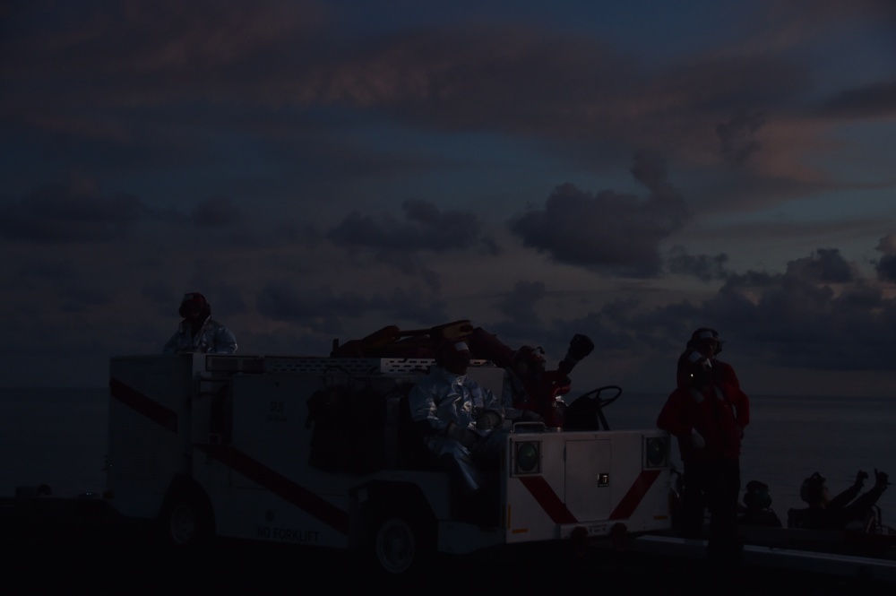 USS Ronald Reagan (CVN 76) conducts flight operations