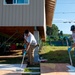 Sailors assigned to Pacific Missile Range Facility (PMRF) Work with Habitat for Humanity During a Team Rubicon Event.
