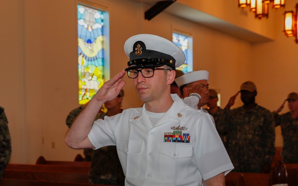 Ens. Baldwin Commissioning