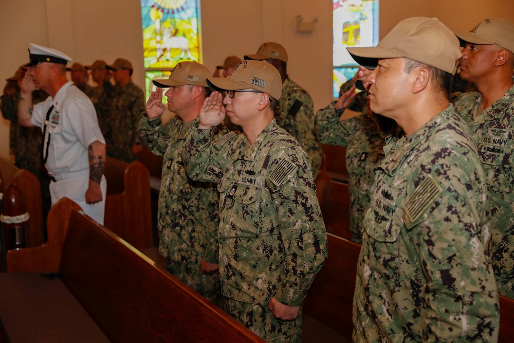 Ens. Baldwin Commissioning