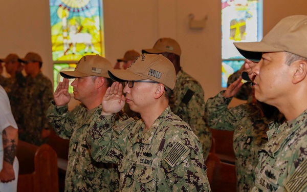 Ens. Baldwin Commissioning