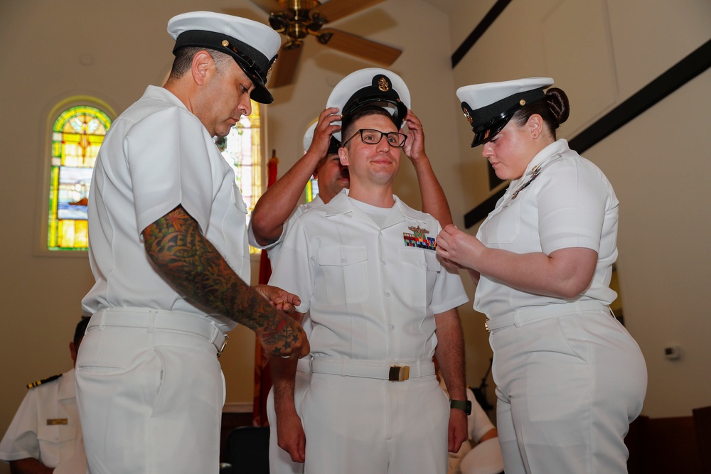 Ens. Baldwin Commissioning