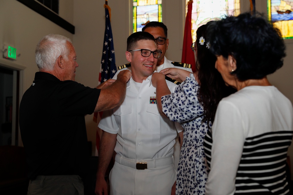 Ens. Baldwin Commissioning