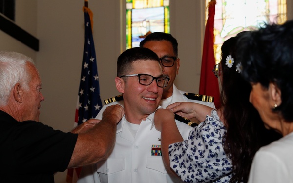 Ens. Baldwin Commissioning