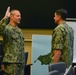 Lt. Cmdr. Adam Blackman takes the Oath of Office