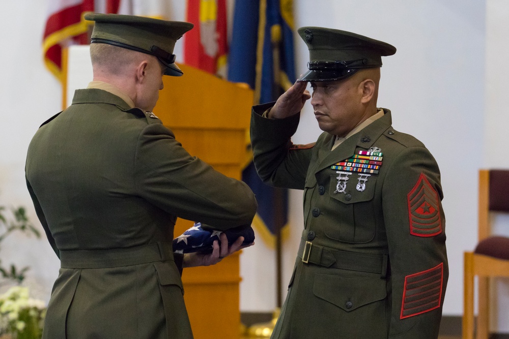 A new chapter: MALS-12 Sgt. Maj. Retires