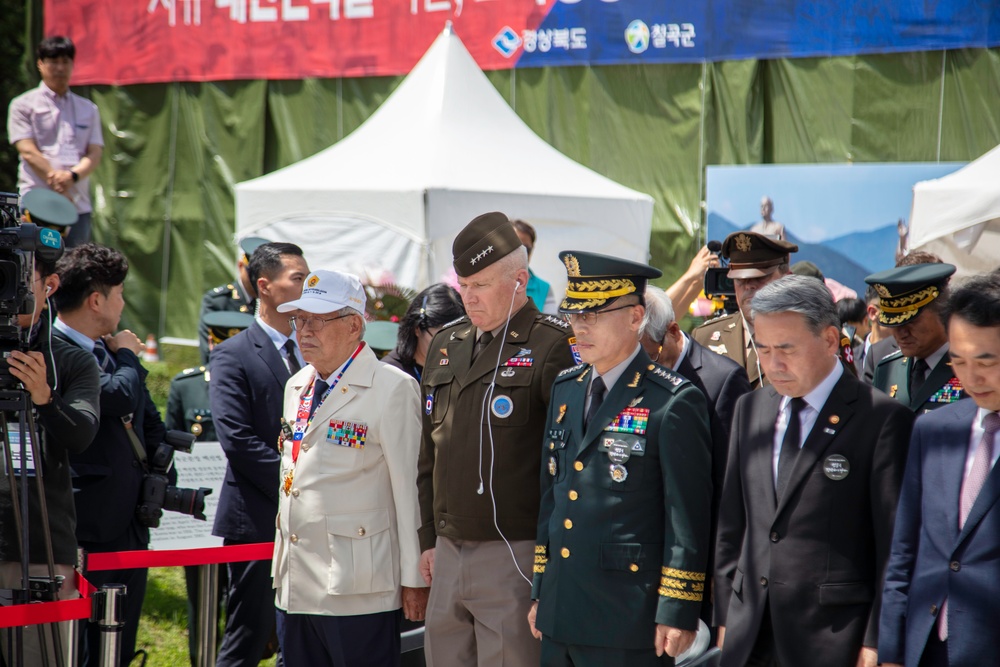 ROKA 3rd Commemoration for General Paik