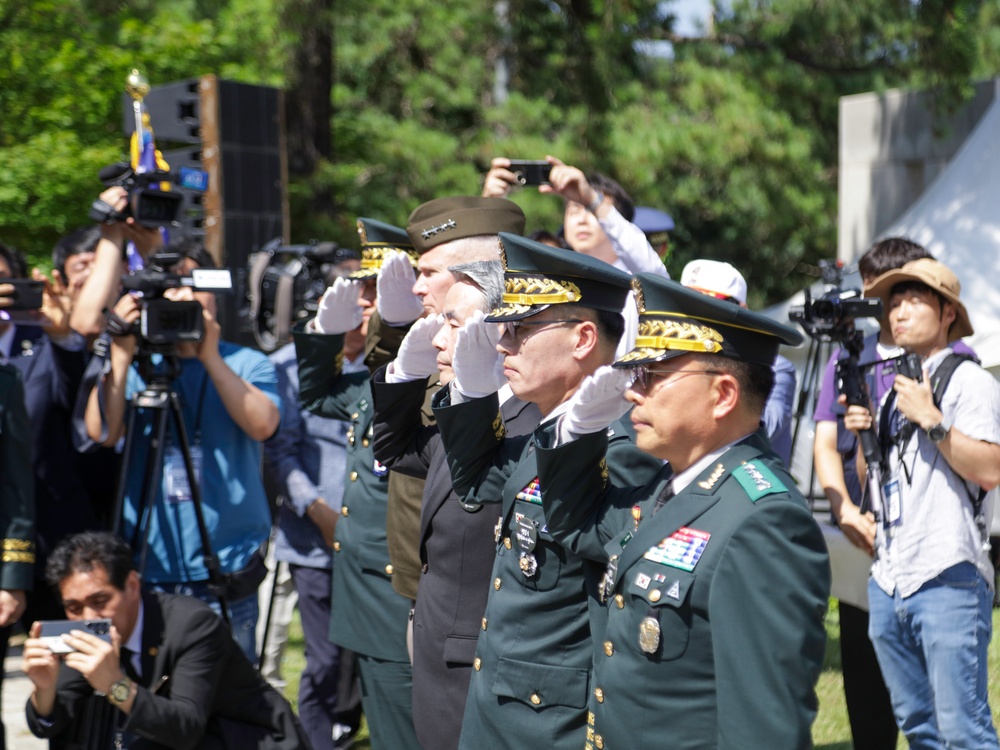 ROKA 3rd Commemoration for General Paik